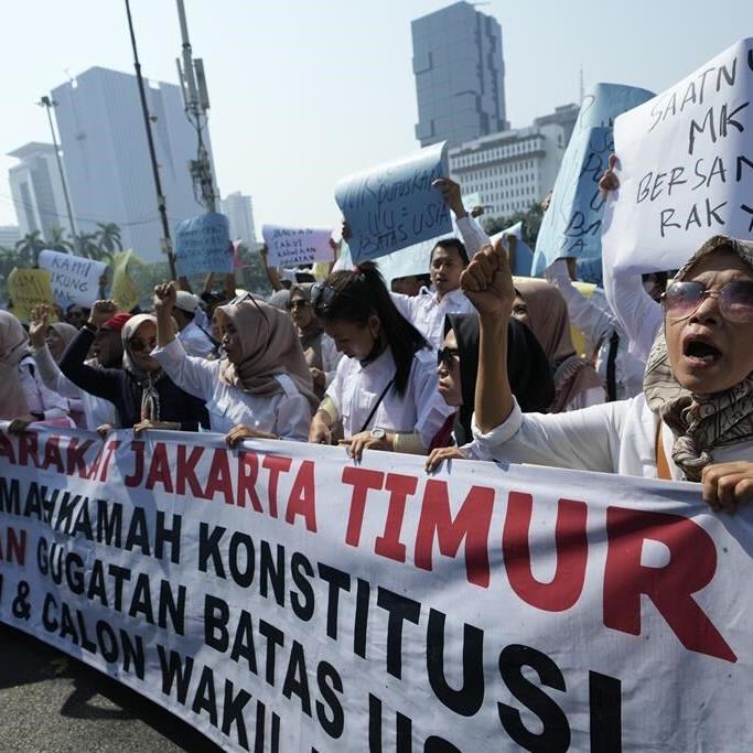 Indonesia's top court rules against lowering presidential candidates' age limit, but adds exception